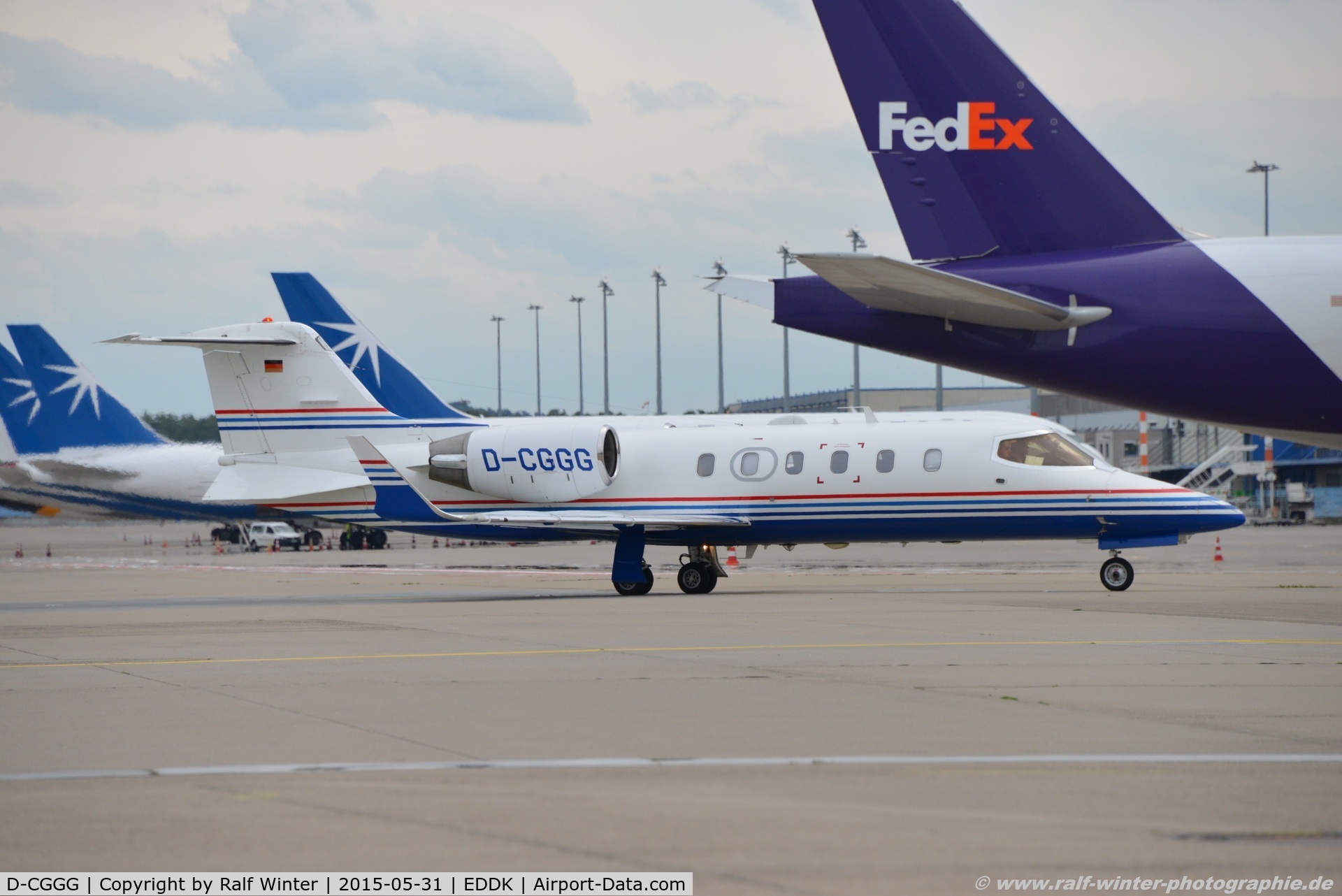 D-CGGG, 2001 Learjet 31A C/N 31A-227, Learjet 31A - JCL Jetcall - 31-227 - D-CGGG - 31.05.2015 - CGN
