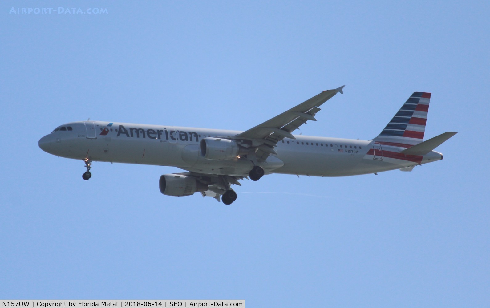 N157UW, 2013 Airbus A321-211 C/N 5696, American