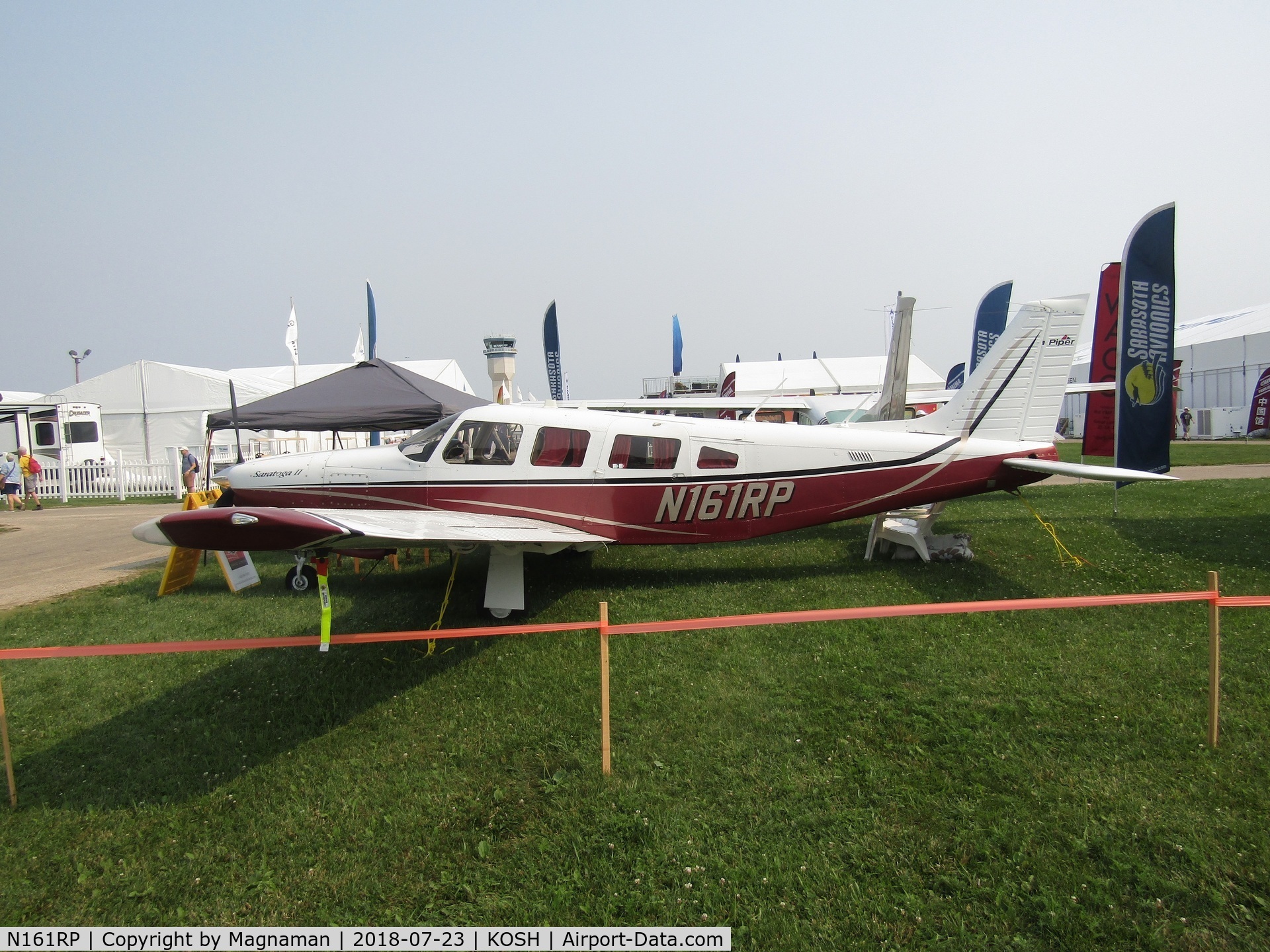 N161RP, 1982 Piper PA-32R-301 Saratoga C/N 32R-8213049, at EAA 18