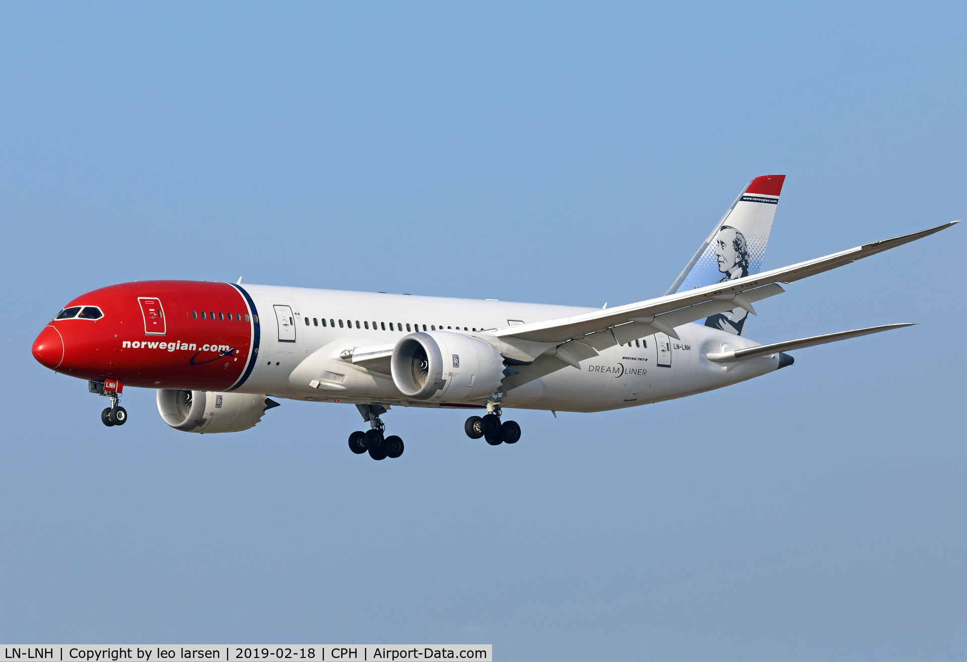 LN-LNH, 2015 Boeing 787-8 Dreamliner Dreamliner C/N 36526, Copenhagen 18.2.2019