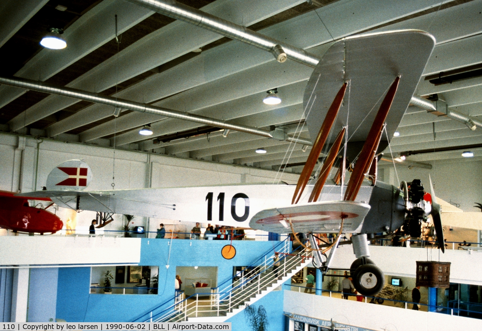 110, 1927 Avro 504N C/N 49, Billund Museum 2.6.1990
