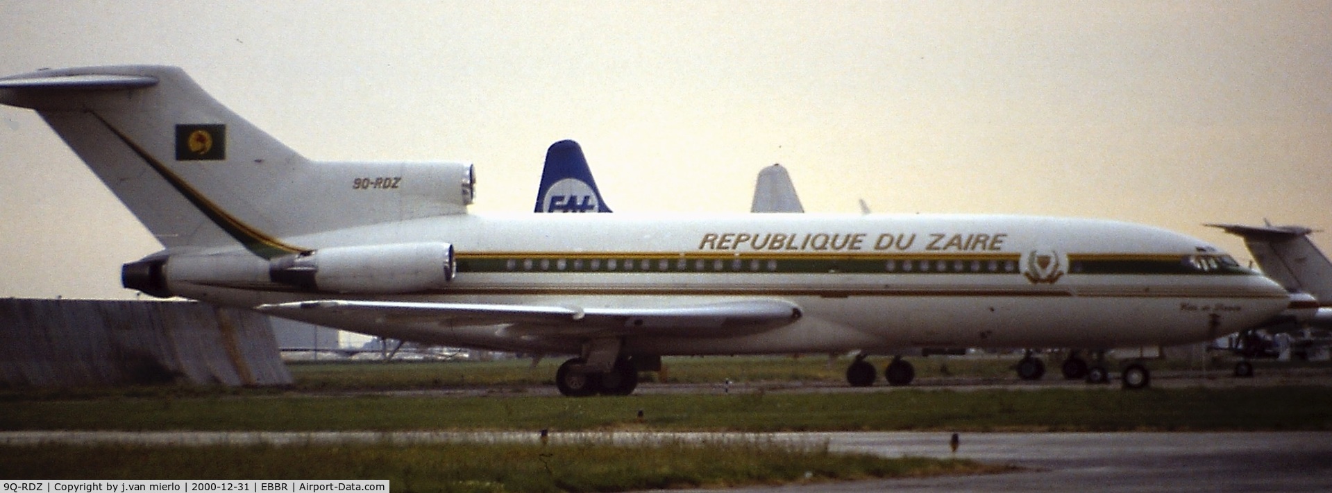 9Q-RDZ, 1965 Boeing 727-30 C/N 18394, Brussels, Belgium
