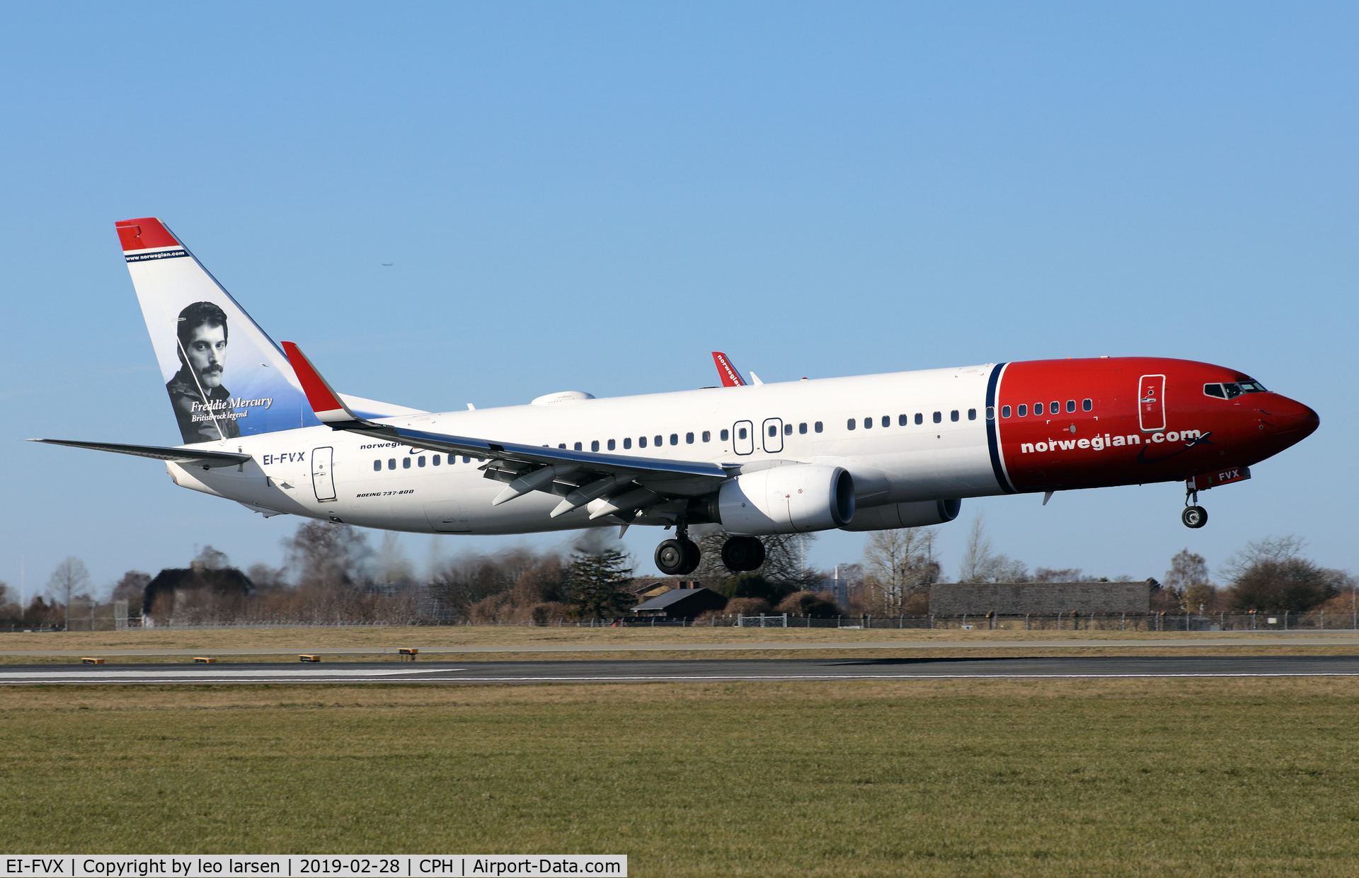 EI-FVX, 2017 Boeing 737-8JP C/N 42090, Copenhagen 28.2.2019 L/D R-04L