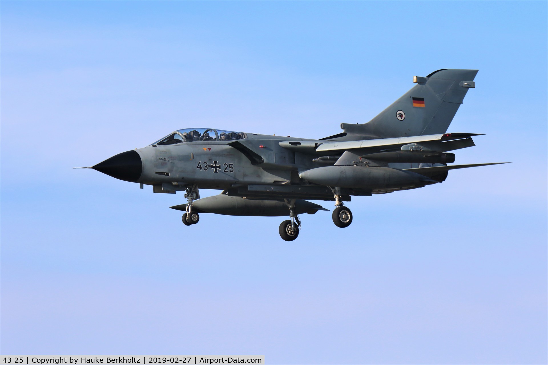 43 25, Panavia Tornado IDS C/N 062/GS008/4025, Jagel German Air Force