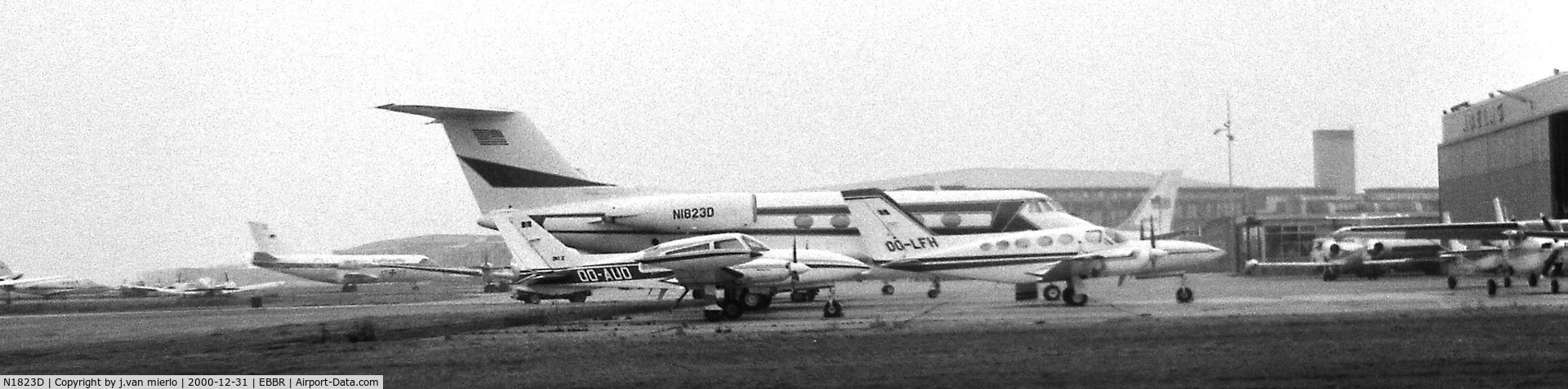 N1823D, 1969 Grumman G-1159 Gulfstream II SP C/N 59, Brussels ABELAG
