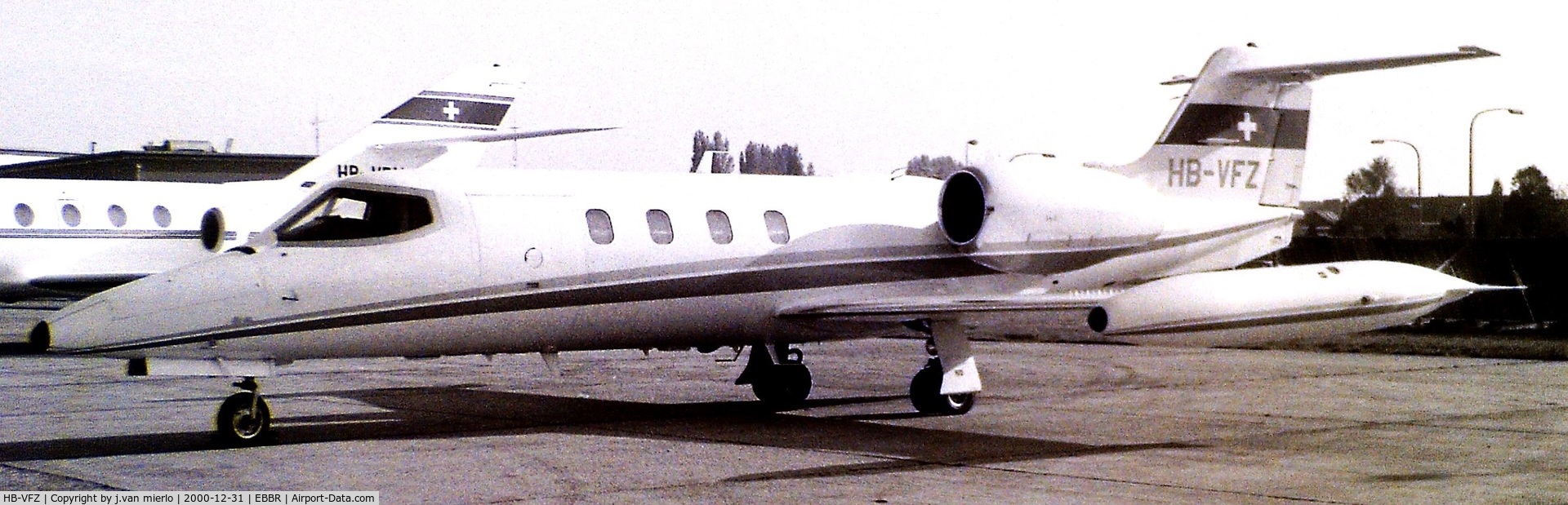 HB-VFZ, 1979 Gates Learjet 35A C/N 35A-222, Brussels G.A.T.