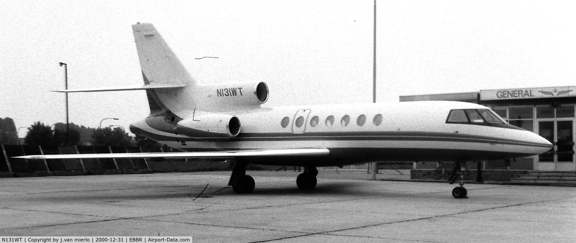 N131WT, 1980 Dassault Falcon 50 C/N 28, Brussels G.A.T