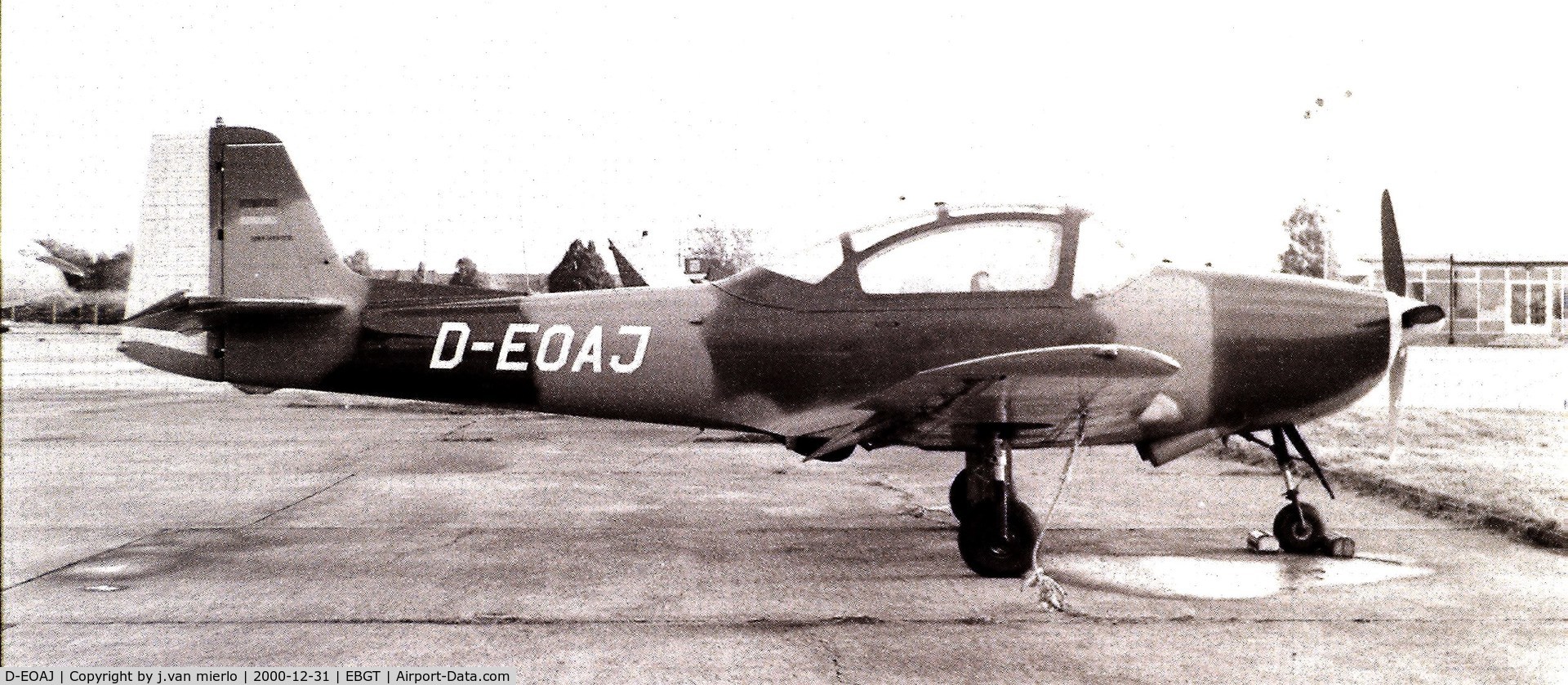 D-EOAJ, Focke-Wulf FWP-149D C/N 028, Ghent, Belgium
