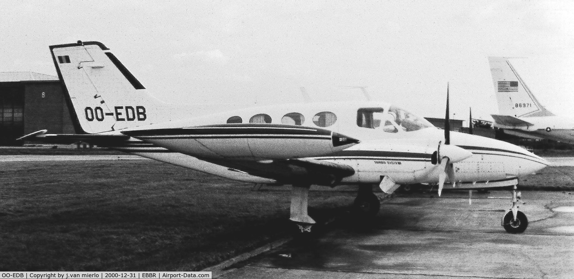 OO-EDB, 1970 Cessna 421A Golden Eagle Golden Eagle C/N 421A-0138, Brussels