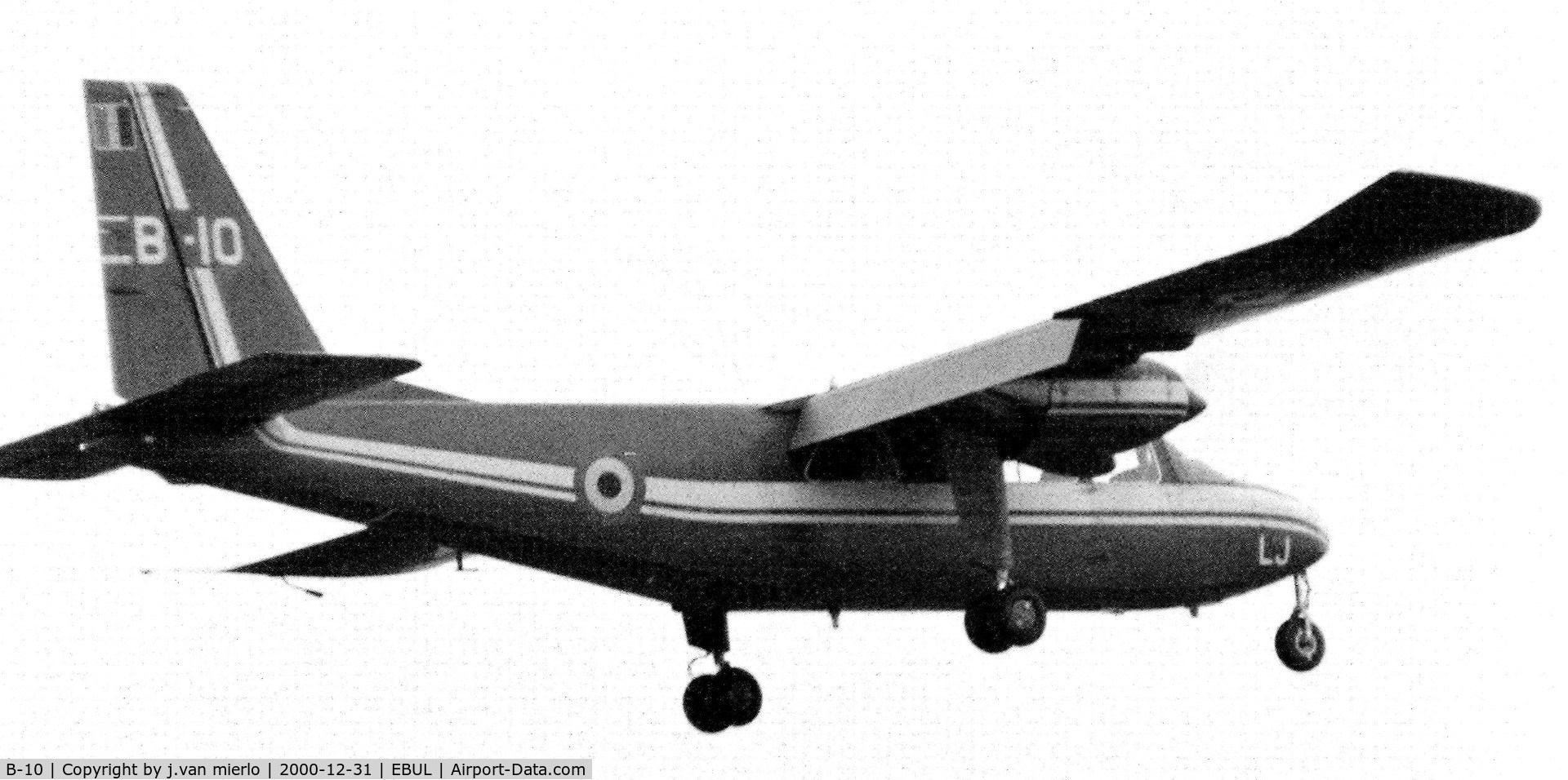 B-10, 1976 Britten-Norman BN-2A-21 Islander C/N 541, Ursel air show