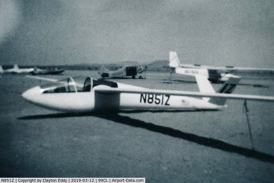 N851Z, 1962 Schreder HP-11 C/N 1, El Mirage Airport CA 1970