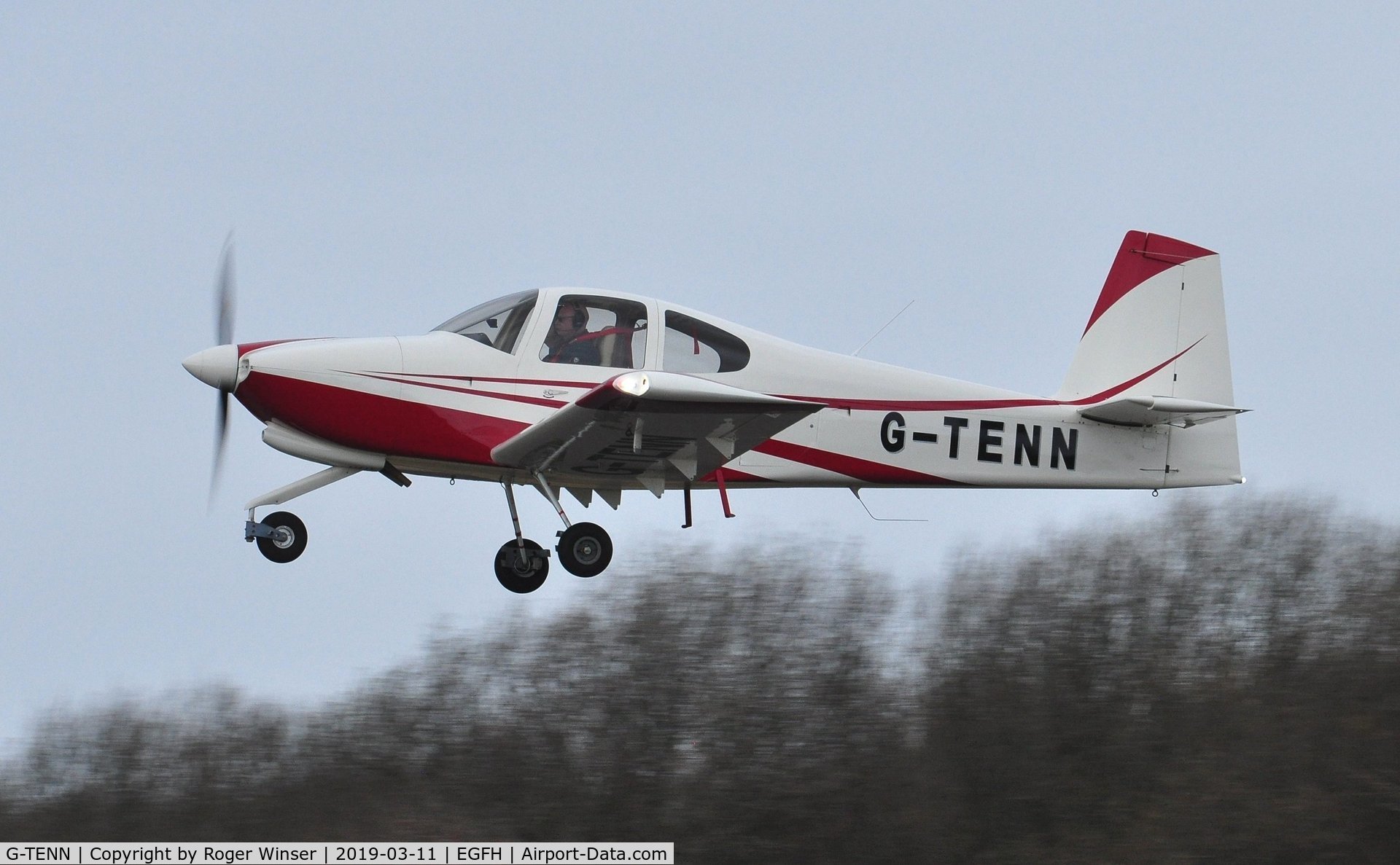 G-TENN, 2016 Vans RV-10 C/N LAA 339-15222, Resident RV-10 departing Runway 22.