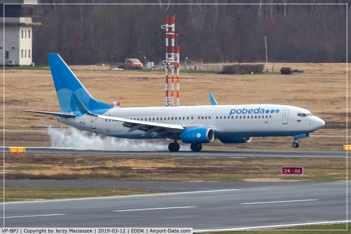 VP-BPJ, 2017 Boeing 737-8AL C/N 61800, Boeing 737-8AL,