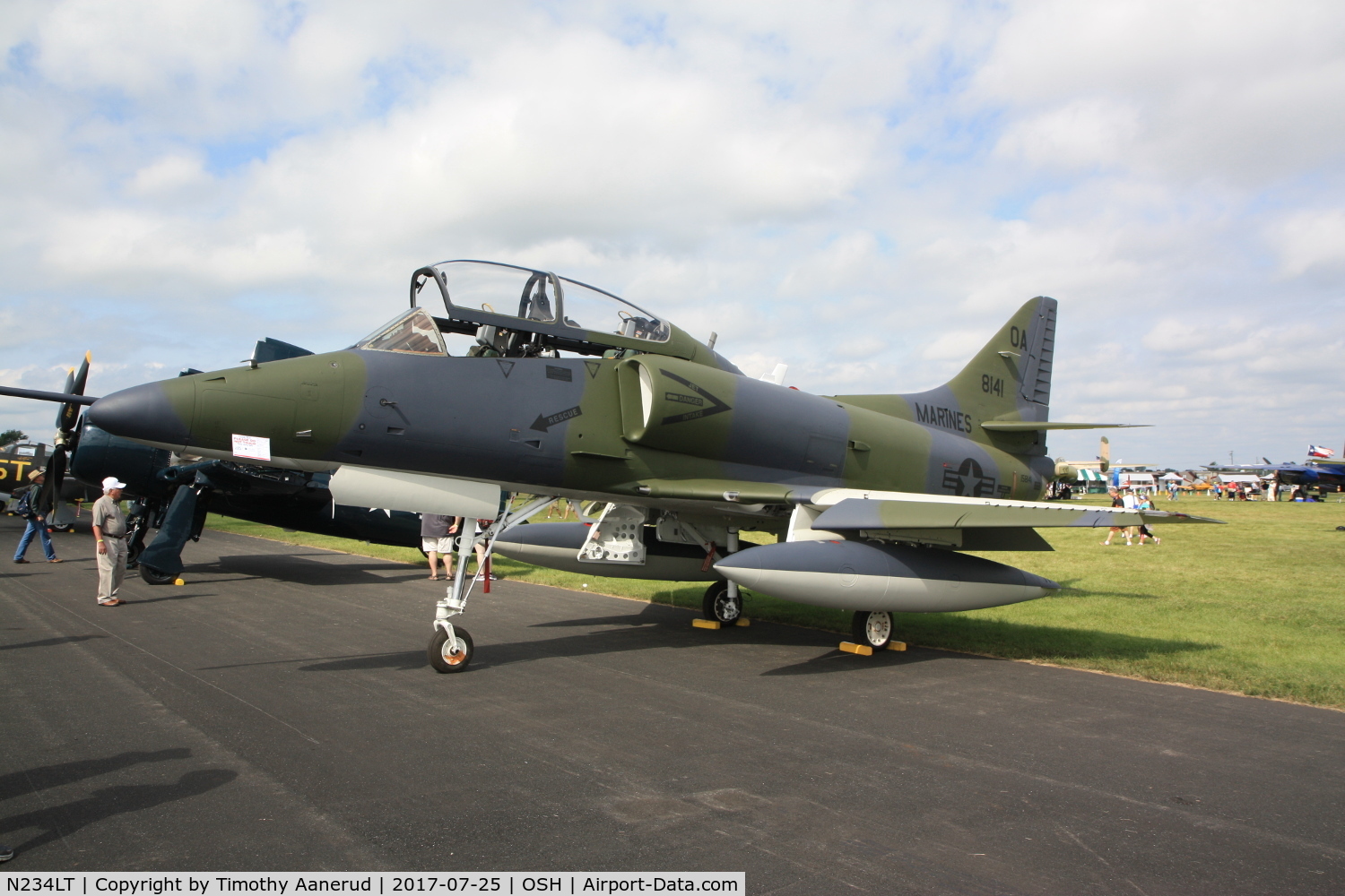 N234LT, Douglas TA-4J Skyhawk C/N 14178, Douglas/thompson TA4-J, c/n: 158141