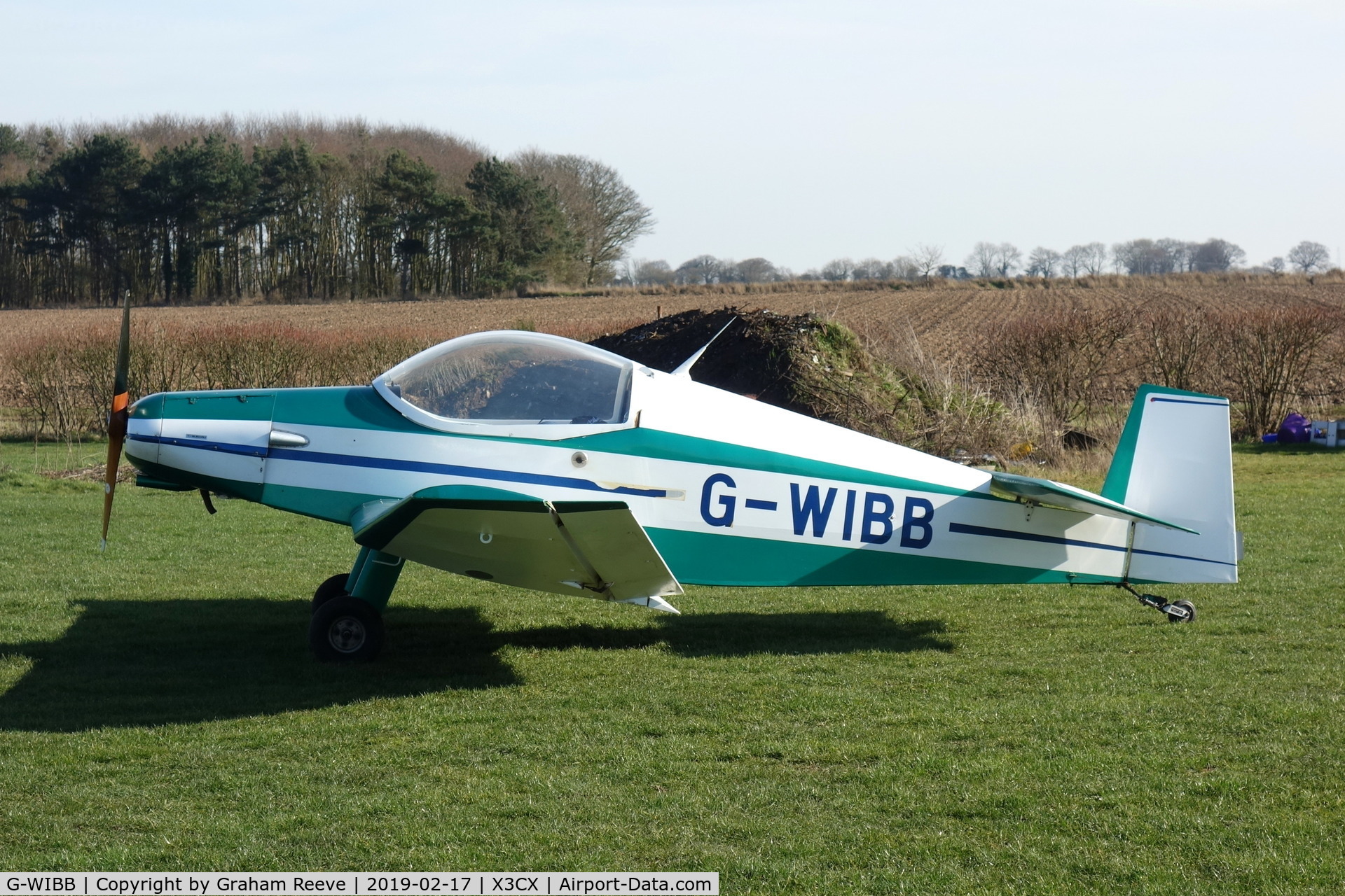 G-WIBB, 1996 Jodel D-18 C/N PFA 169-11640, On the ground at Northrepps.