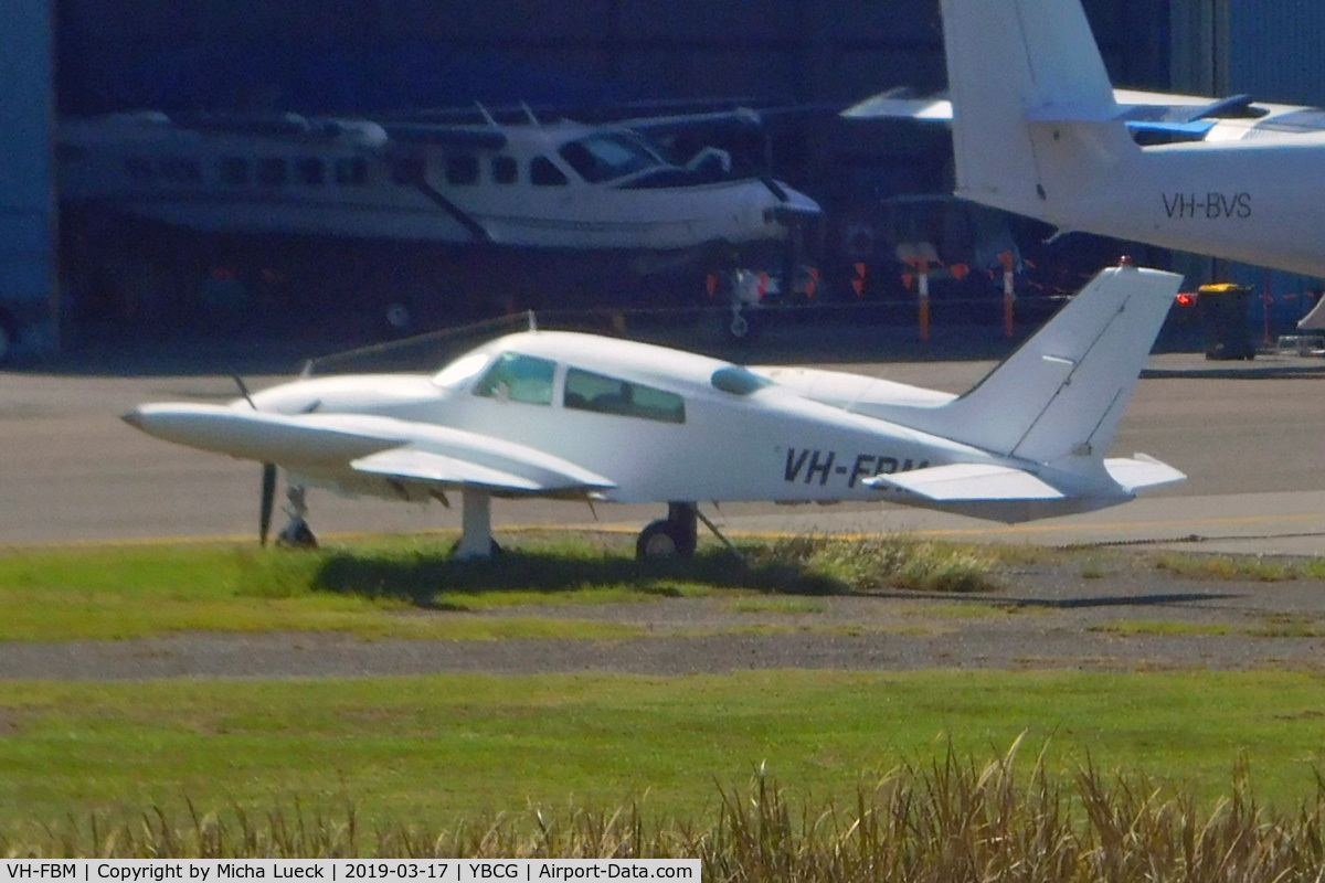 VH-FBM, Cessna 310R C/N 310R0837, At Coolangatta