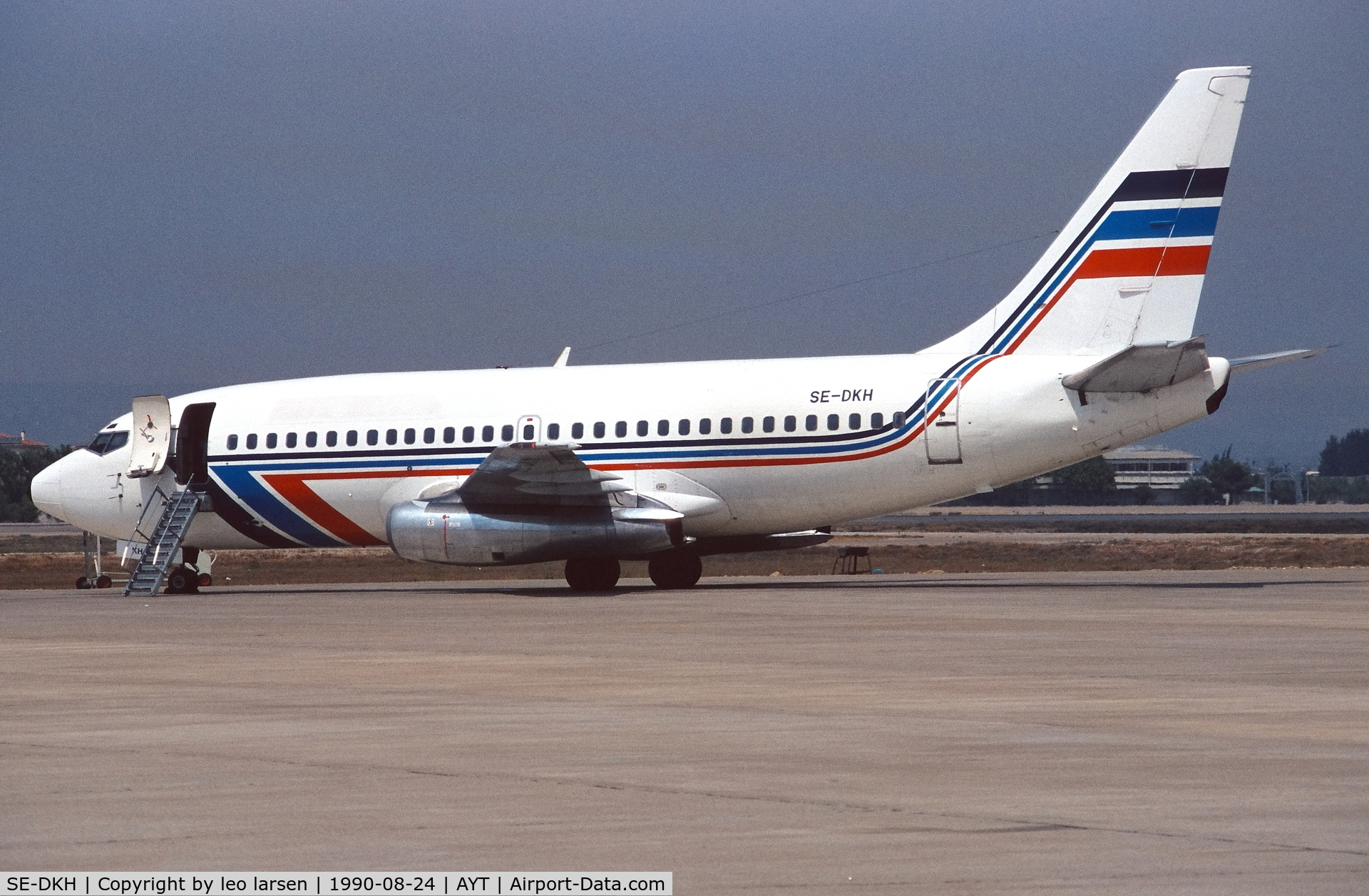SE-DKH, 1971 Boeing 737-205 C/N 20412, Antalya 24.8.1990