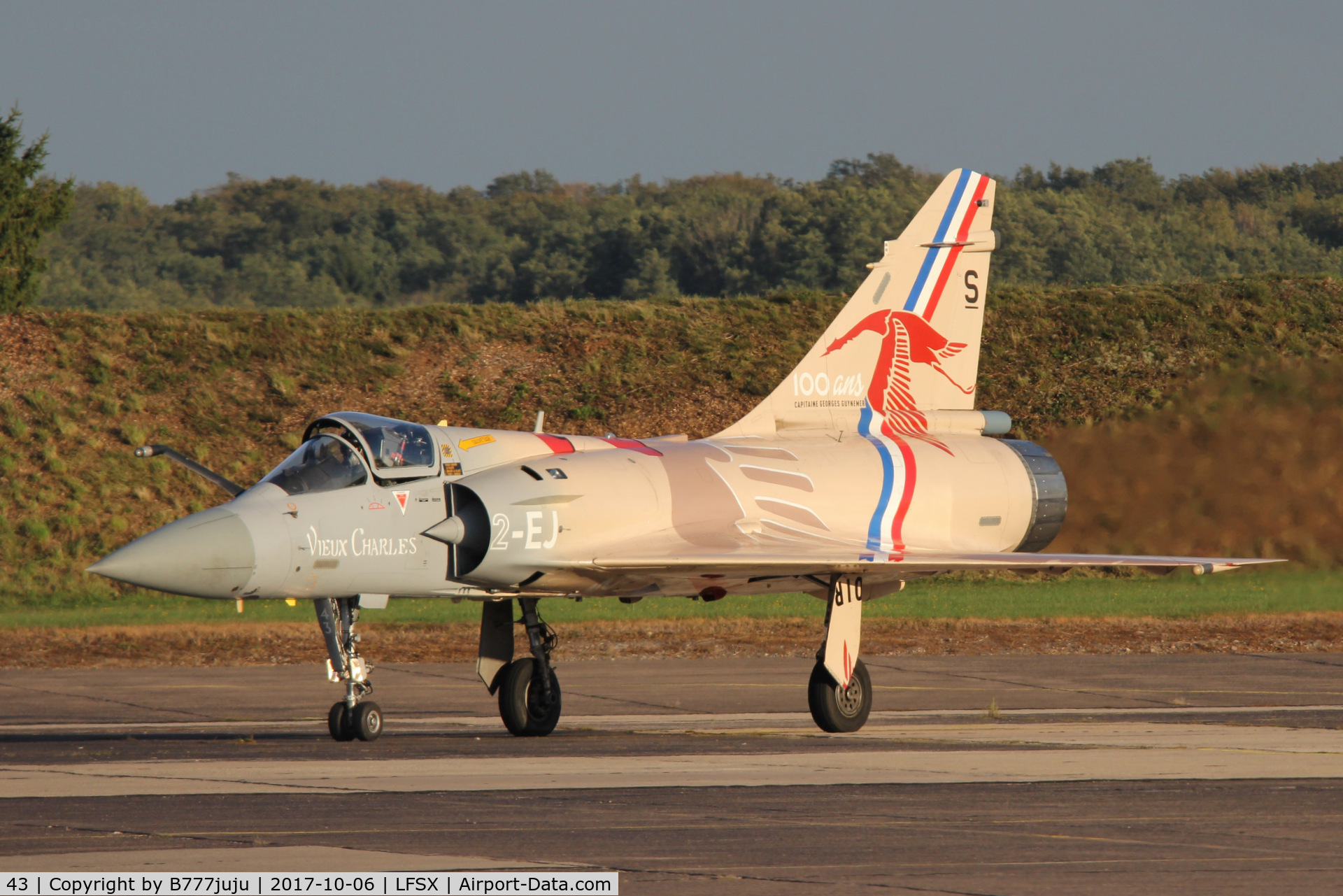 43, Dassault Mirage 2000-5F C/N 43, Centenaire de la mort du Cne Guynemer