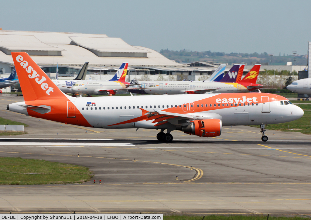 OE-IJL, 2011 Airbus A320-214 C/N 4680, Landing rwy 14R