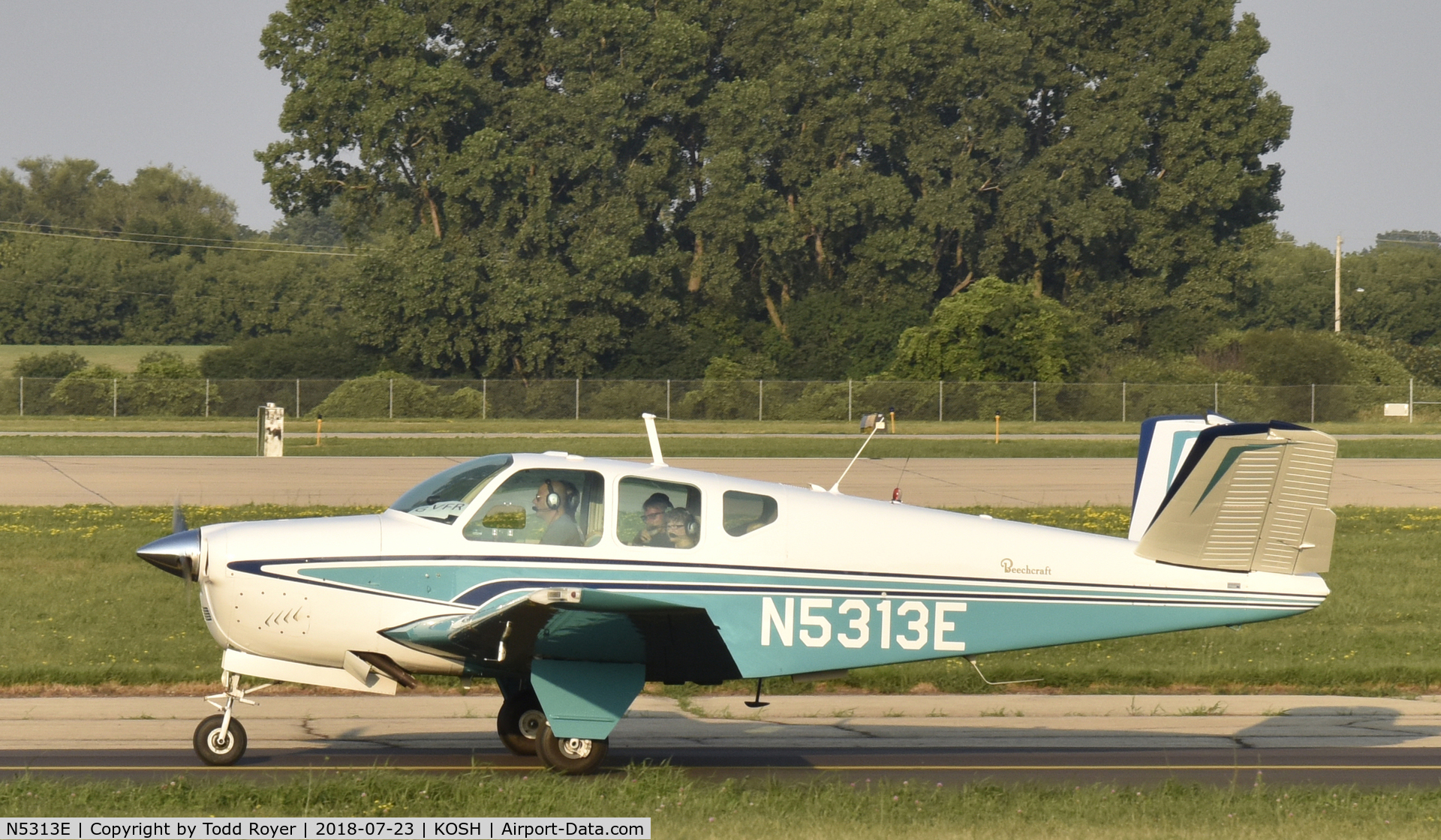 N5313E, 1959 Beech K35 Bonanza C/N D-5844, Airventure 2018