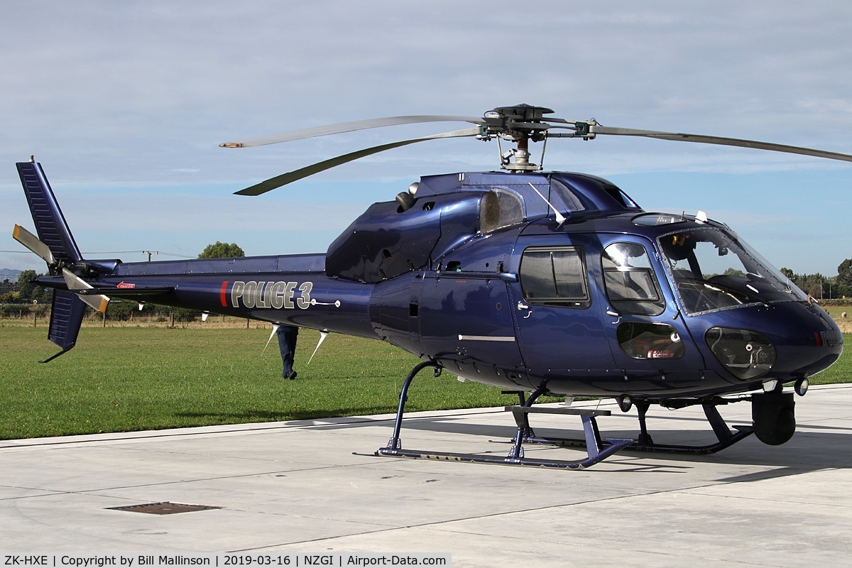 ZK-HXE, Aerospatiale AS-355F-1 Ecureuil 2 C/N 5219, NZ Police  
