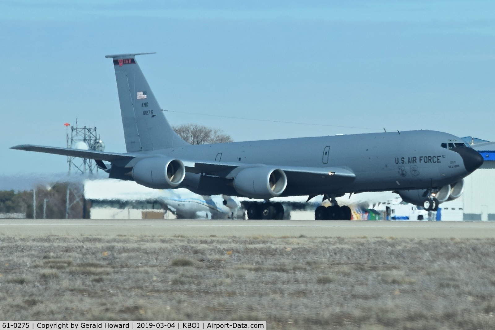 61-0275, 1961 Boeing KC-135R Stratotanker C/N 18182, 171st ARW, Utah ANG.