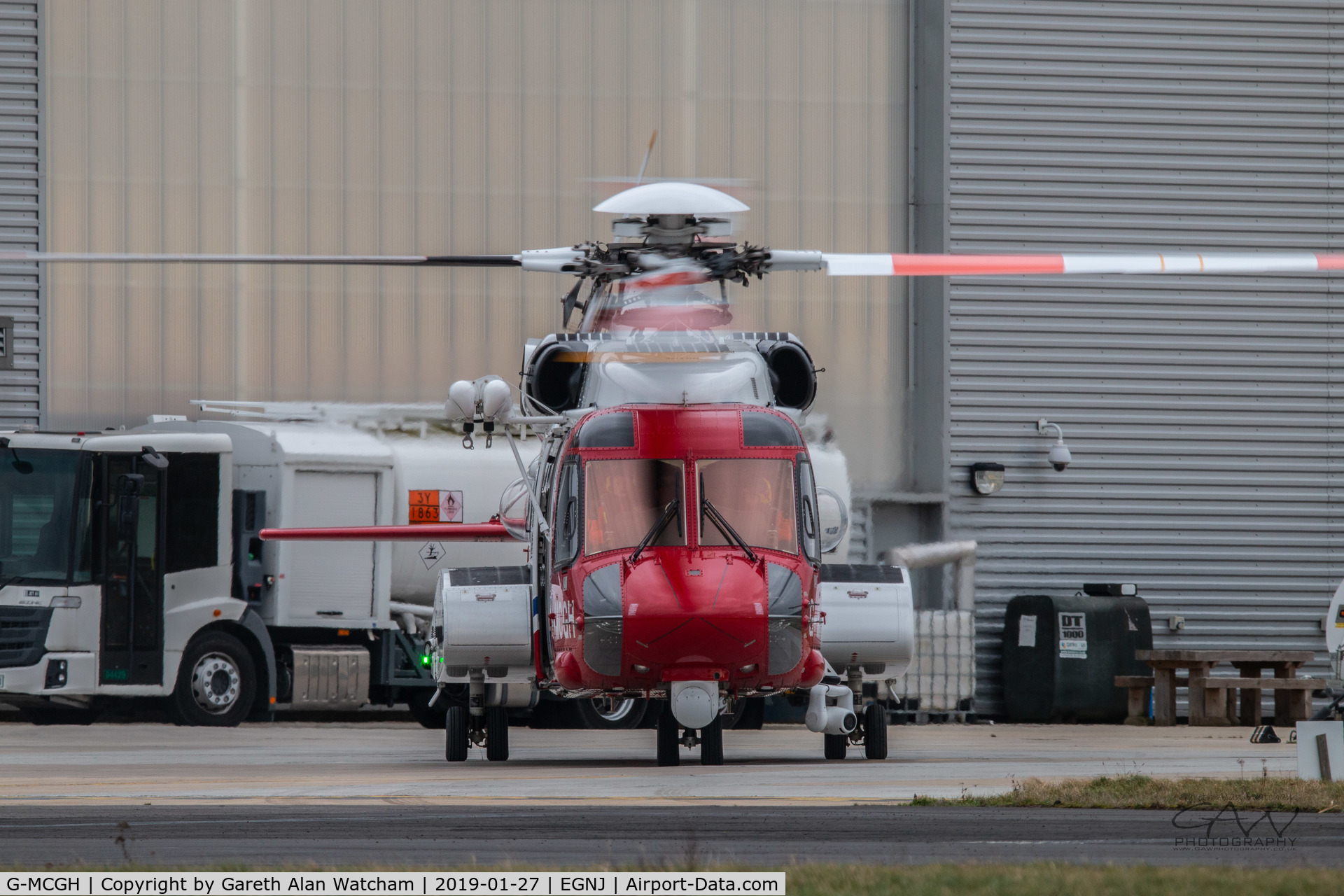 G-MCGH, 2014 Sikorsky S-92A C/N 920234, G-MCGH sat outside the Bristow Hanger