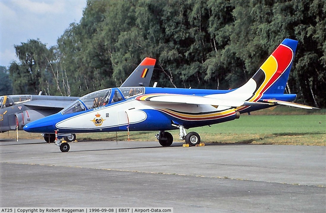 AT25, Dassault-Dornier Alpha Jet 1B C/N B25/1110, DEMO.