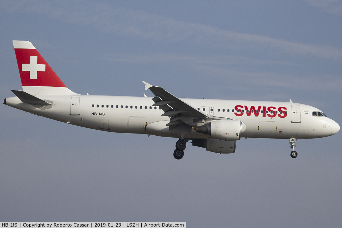 HB-IJS, 1998 Airbus A320-214 C/N 782, Zurich - Kloten