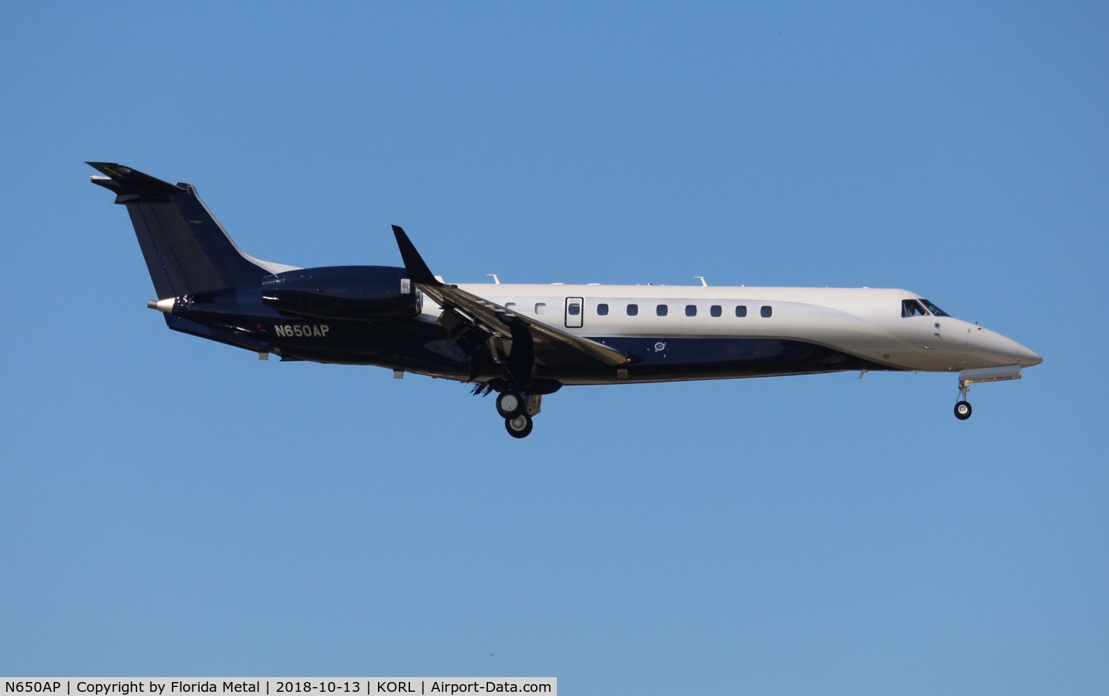 N650AP, 2016 Embraer EMB-135BJ Legacy 650 C/N 14501212, Legacy 650