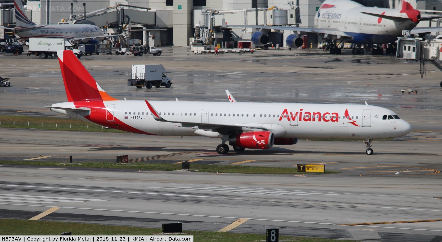 N693AV, 2014 Airbus A321-231 C/N 6002, Avianca