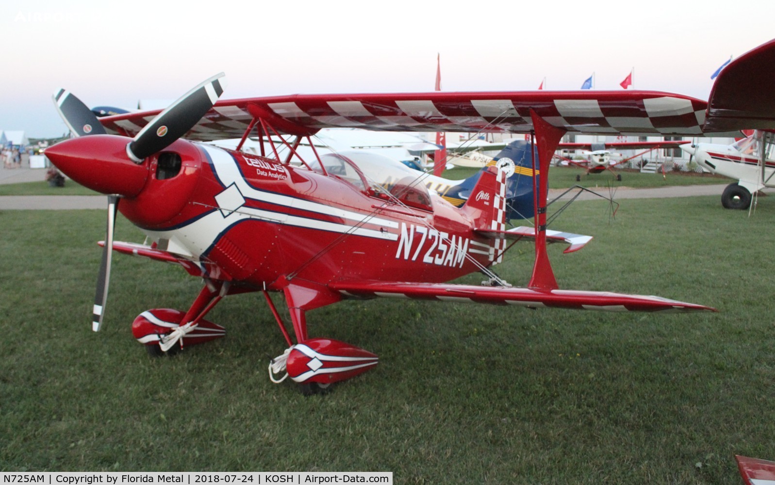 N725AM, 2017 Aviat Pitts S-2C Special Special C/N 6092, Pitts S-2C