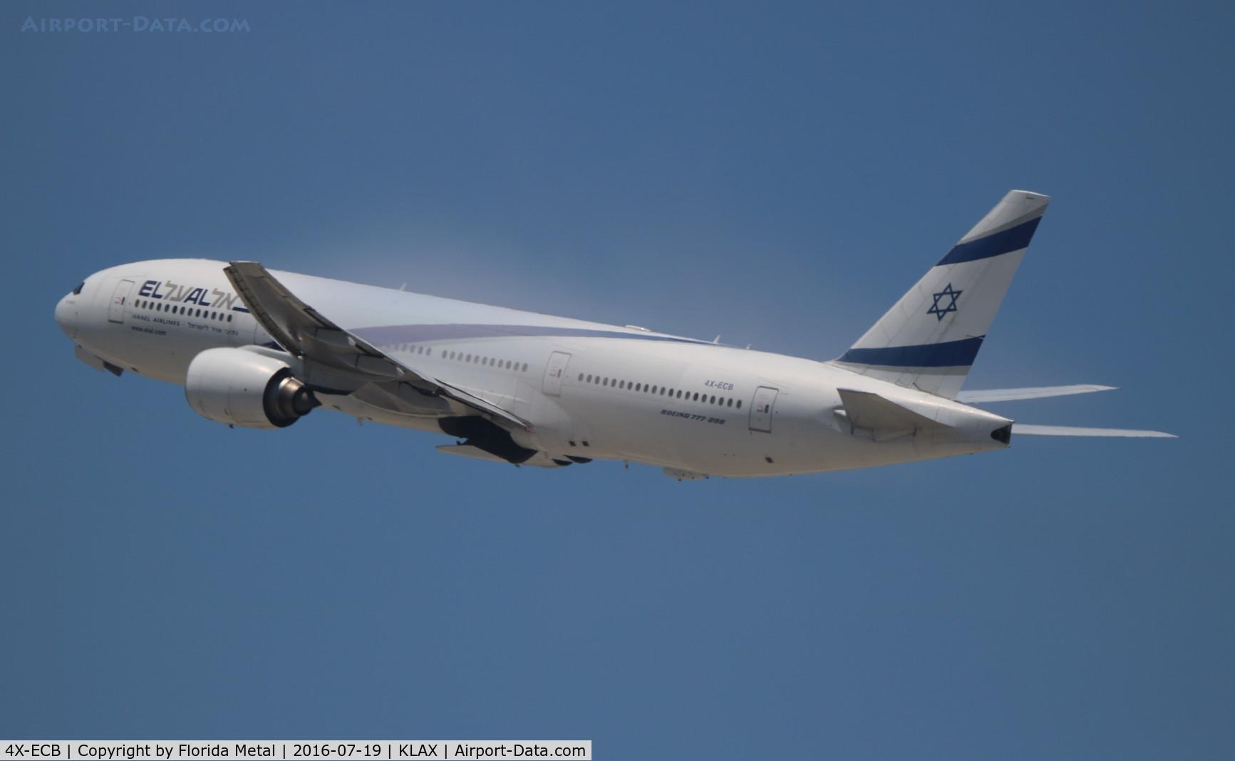 4X-ECB, 2001 Boeing 777-258/ER C/N 30832, El Al