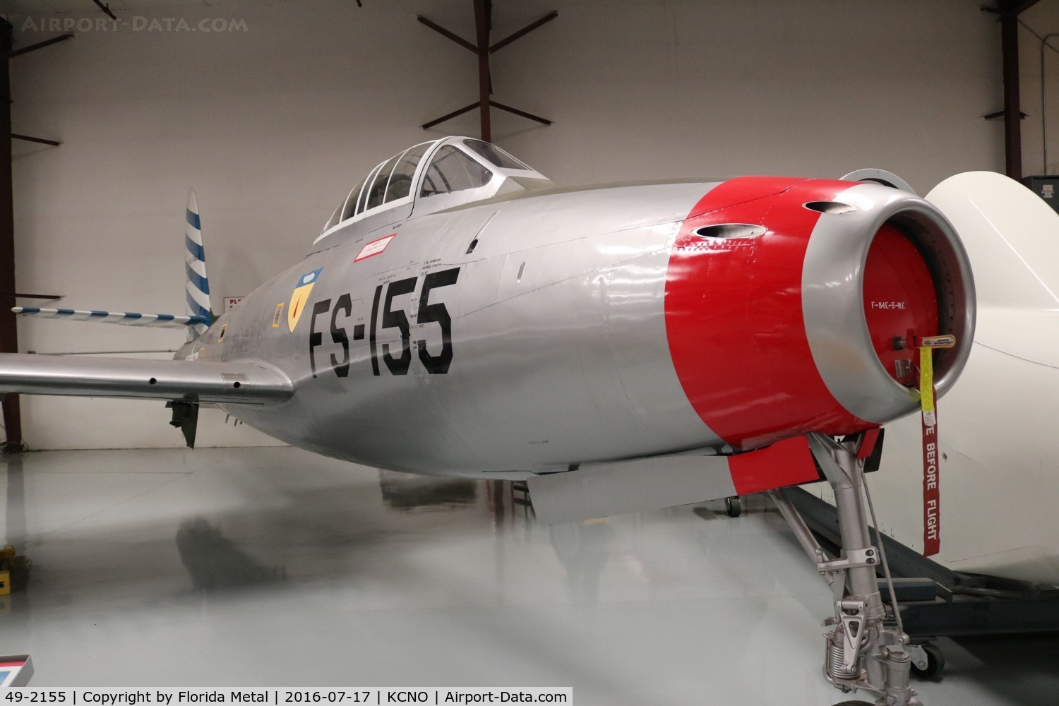 49-2155, 1949 Republic F-84E Thunderjet C/N Not found 49-2155, F-84E