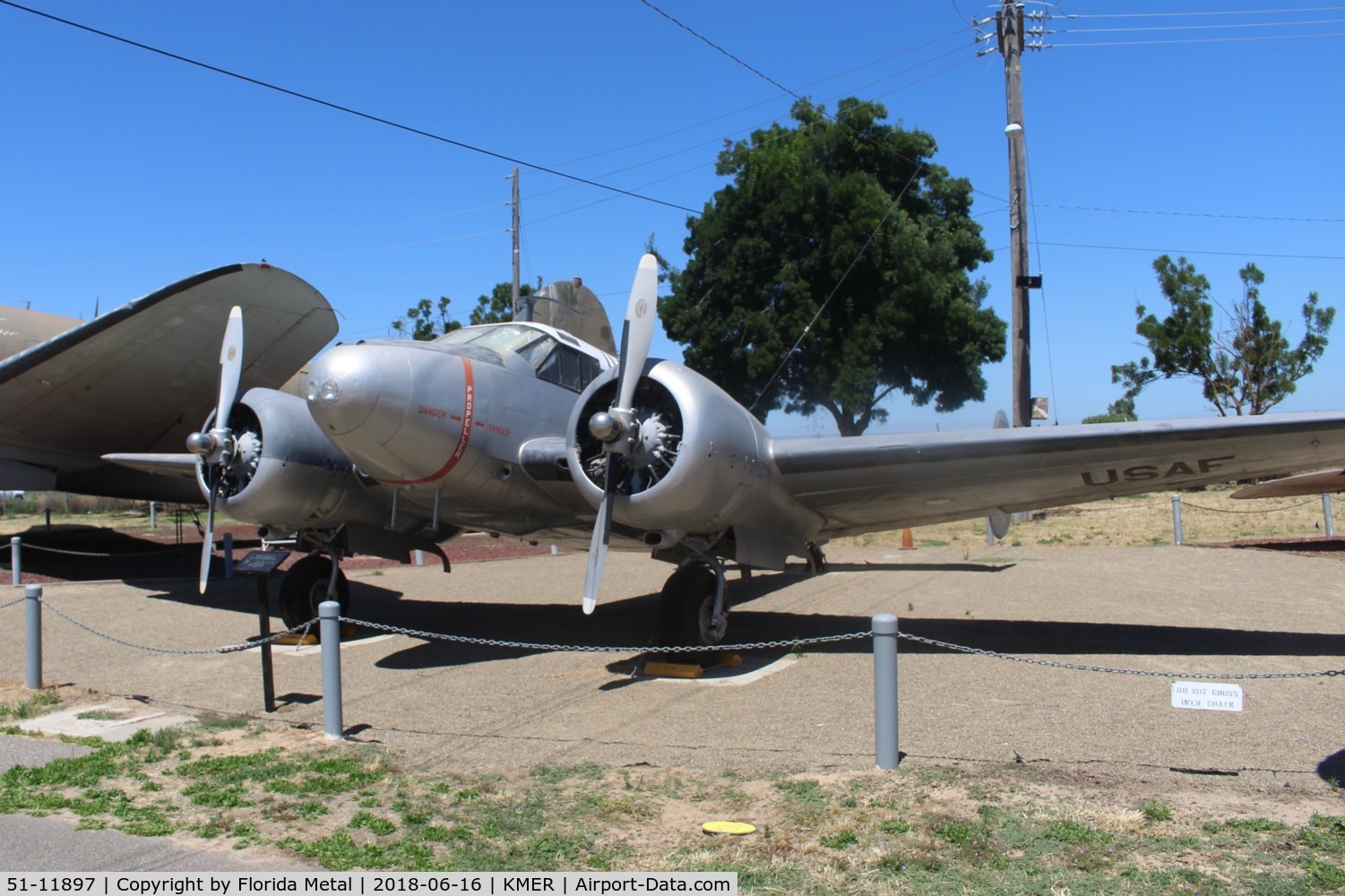 51-11897, 1951 Beech C-45G Expeditor C/N AF-454, C-45G