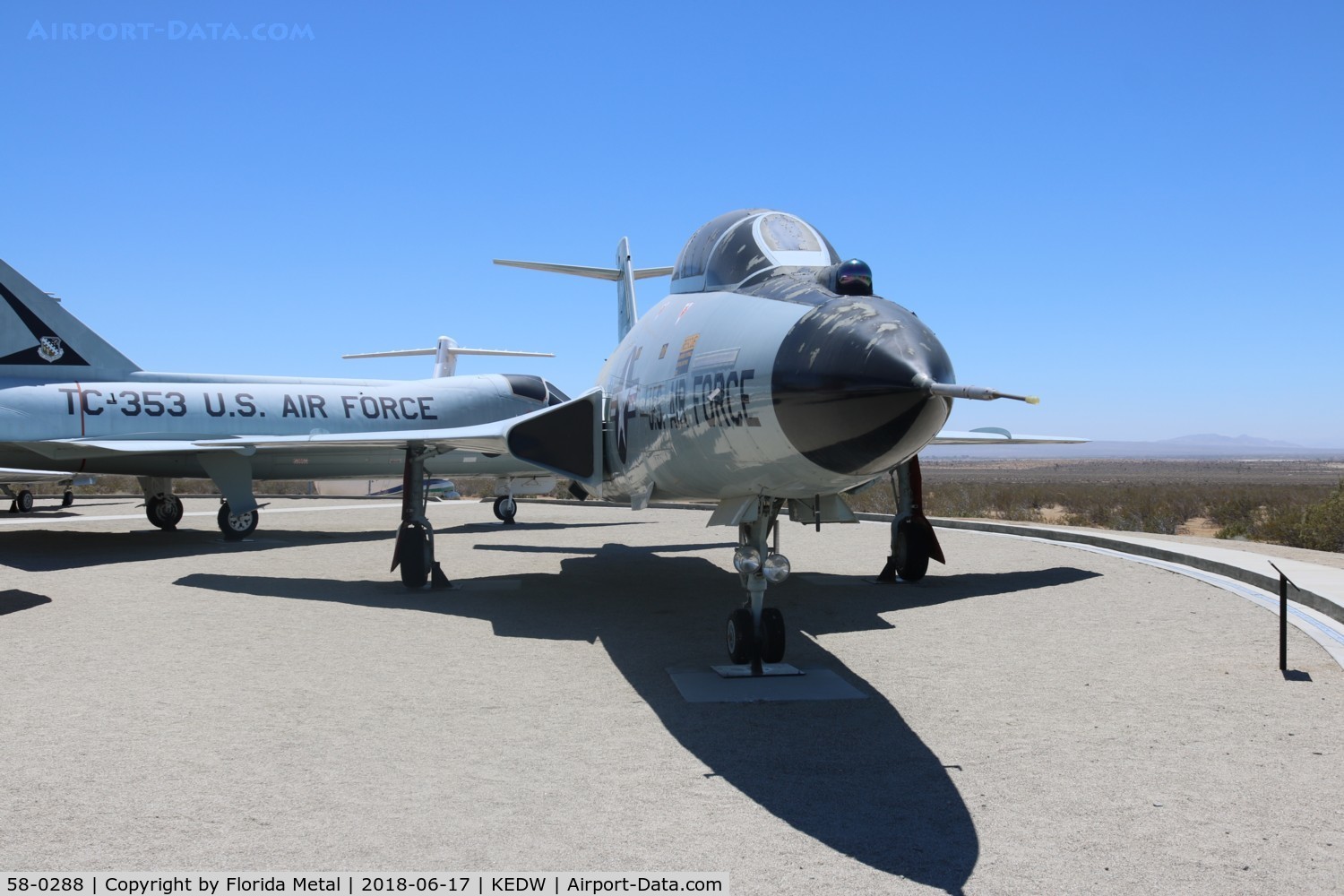 58-0288, 1958 McDonnell F-101B Voodoo C/N 660, F-101B