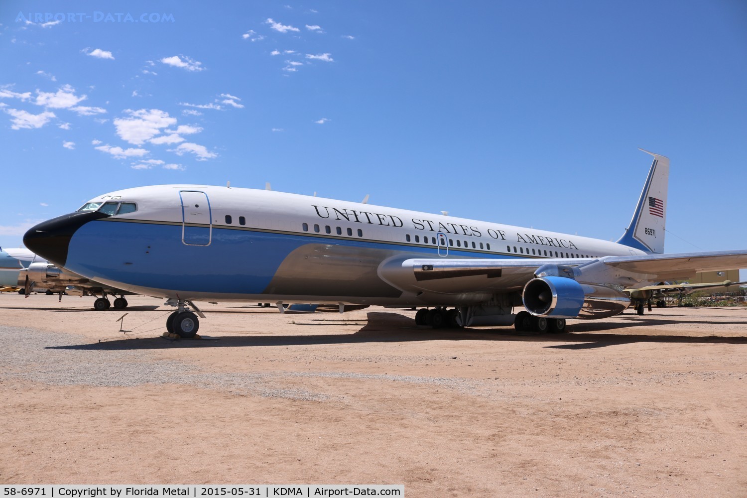 58-6971, 1959 Boeing VC-137B C/N 17926/40, VC-137B