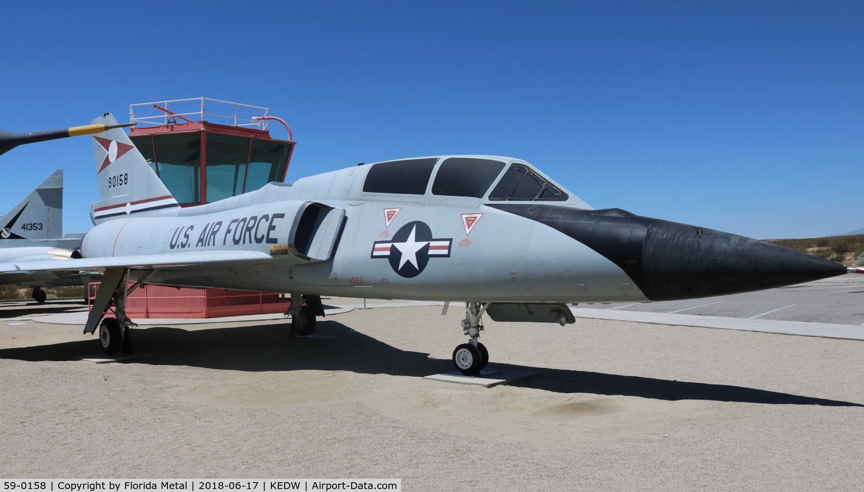 59-0158, 1959 Convair QF-106B Delta Dart C/N 8-32-10, F-106B