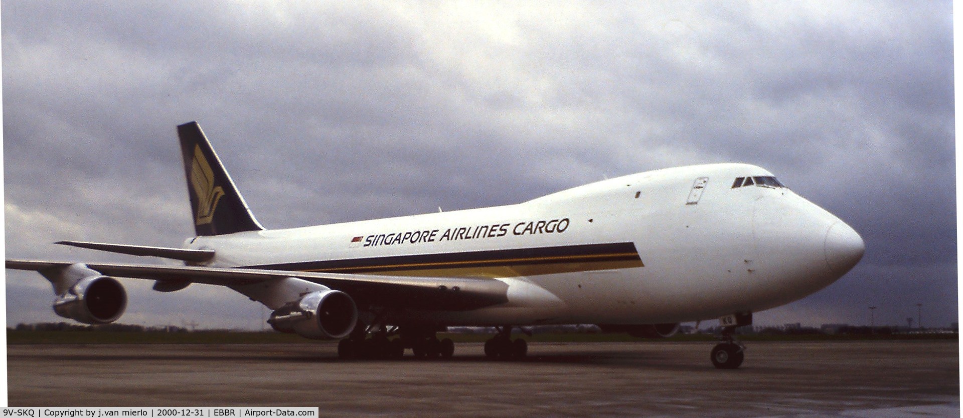 9V-SKQ, 1988 Boeing 747-212F C/N 24177, Brussels BRUCARGO