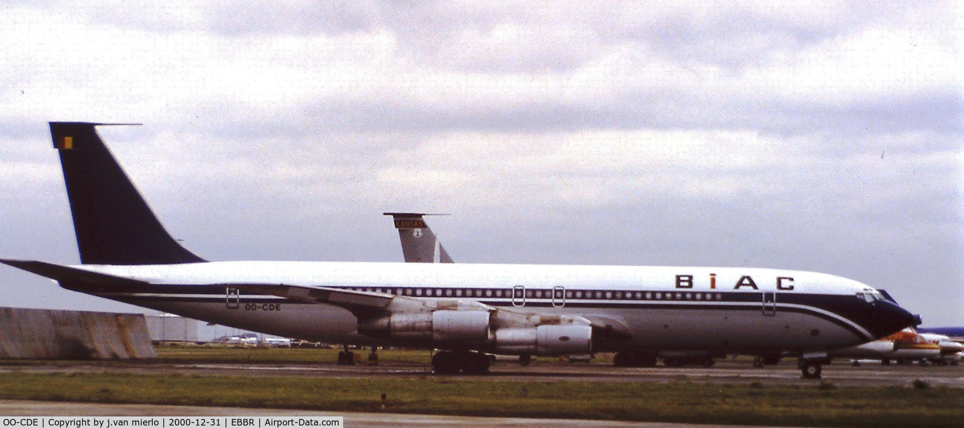 OO-CDE, 1967 Boeing 707-365C C/N 19590, Brussels, Belgium