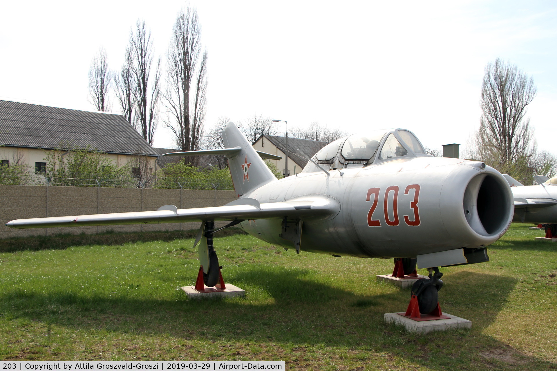 203, 1955 Mikoyan-Gurevich MiG-15UTI C/N 10993203, RepTár. Szolnok aviation history museum, Hungary