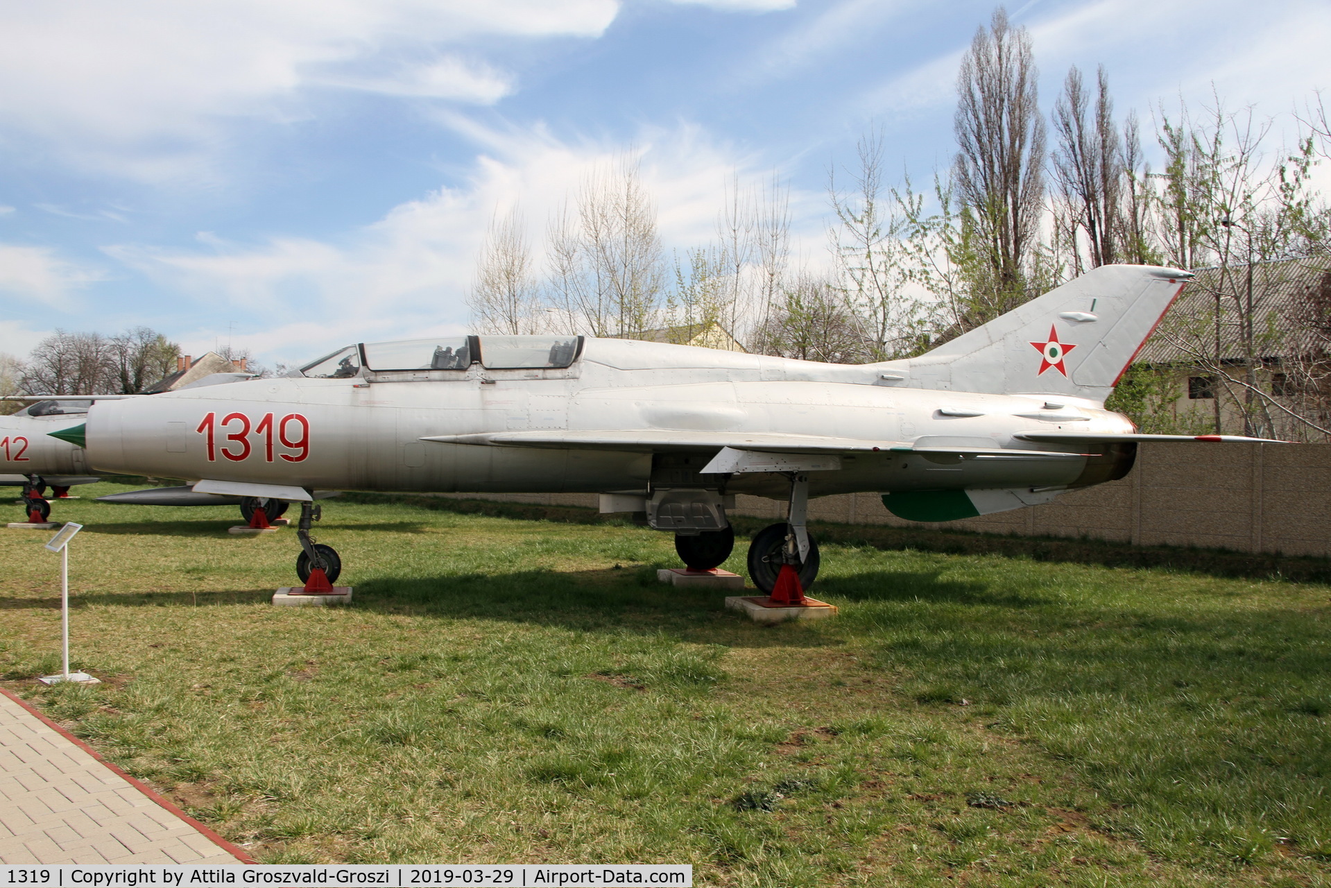 1319, 1965 Mikoyan-Gurevich MiG-21U-400 C/N 661319, RepTár. Szolnok aviation history museum, Hungary