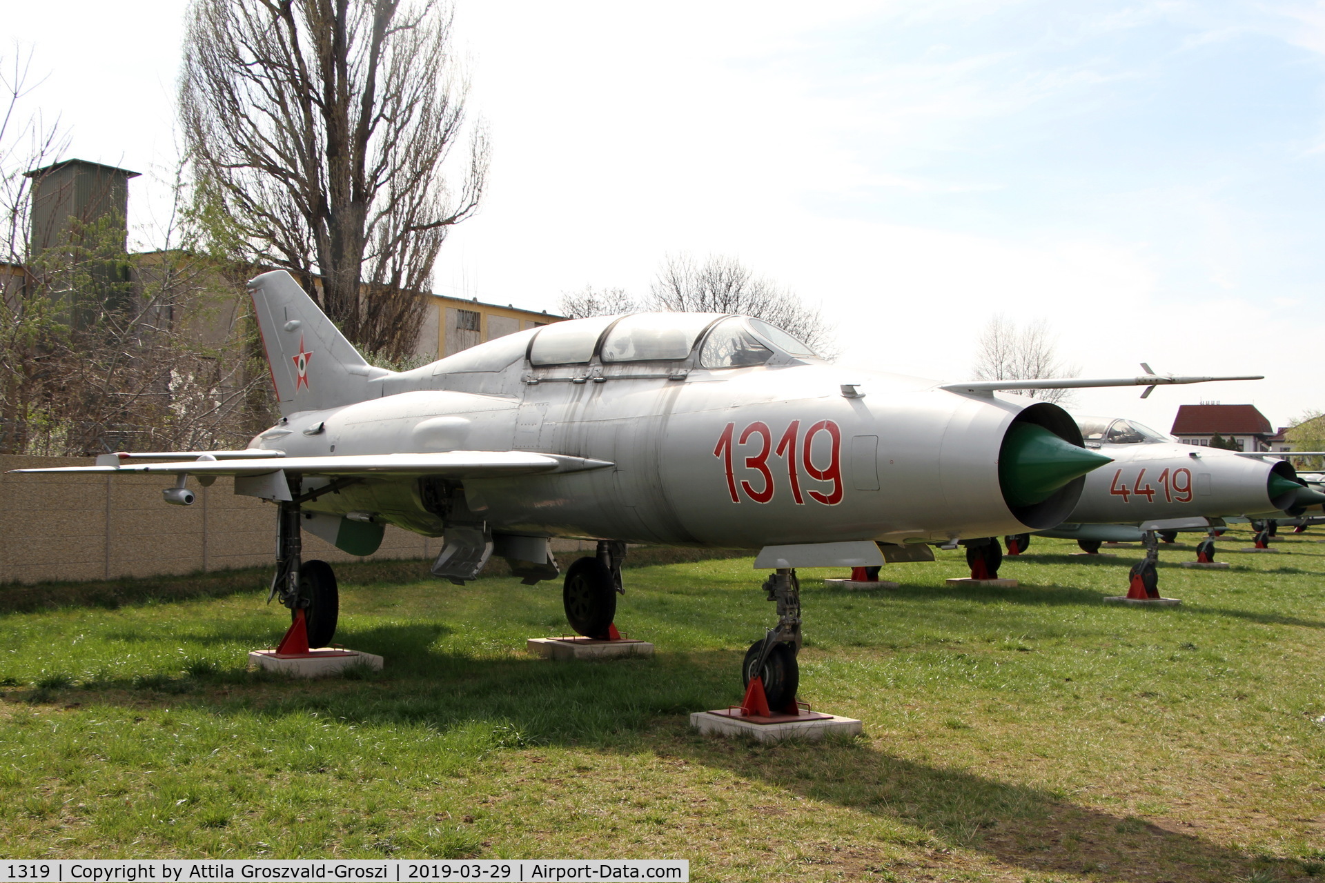 1319, 1965 Mikoyan-Gurevich MiG-21U-400 C/N 661319, RepTár. Szolnok aviation history museum, Hungary