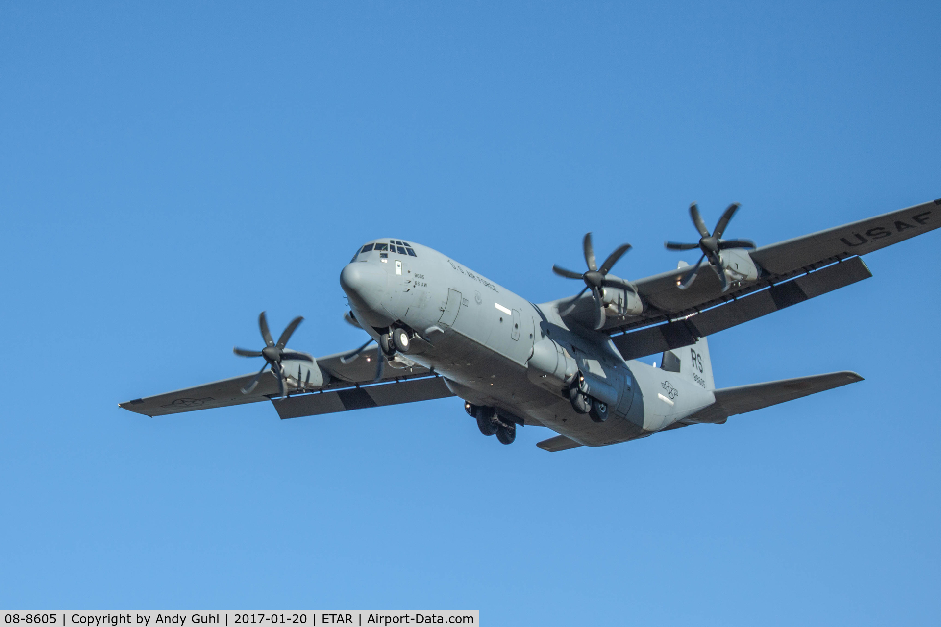 08-8605, 2008 Lockheed Martin C-130J-30 Super Hercules C/N 382-5615, Hercules