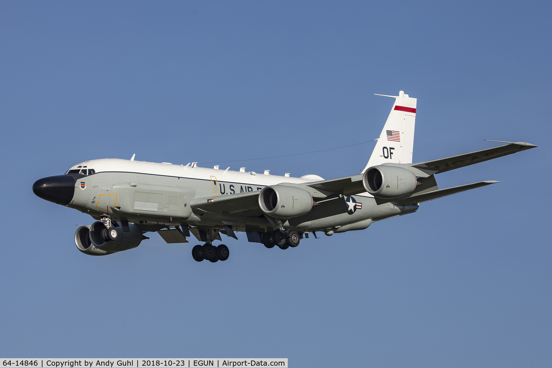 64-14846, Boeing RC-135E Rivet Joint C/N 18786, RC-135