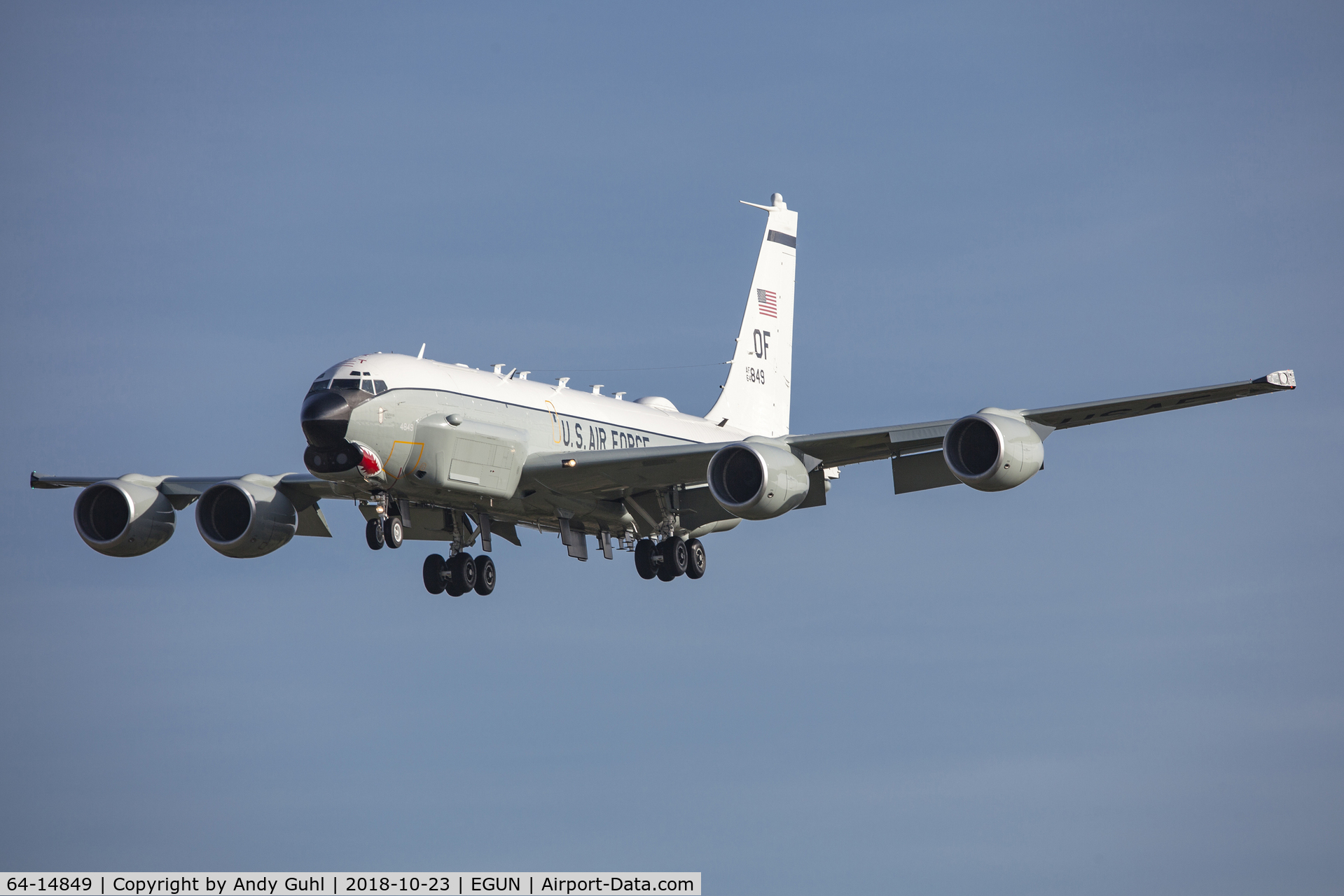 64-14849, 1964 Boeing RC-135U Combat Sent C/N 18789, Build 1964