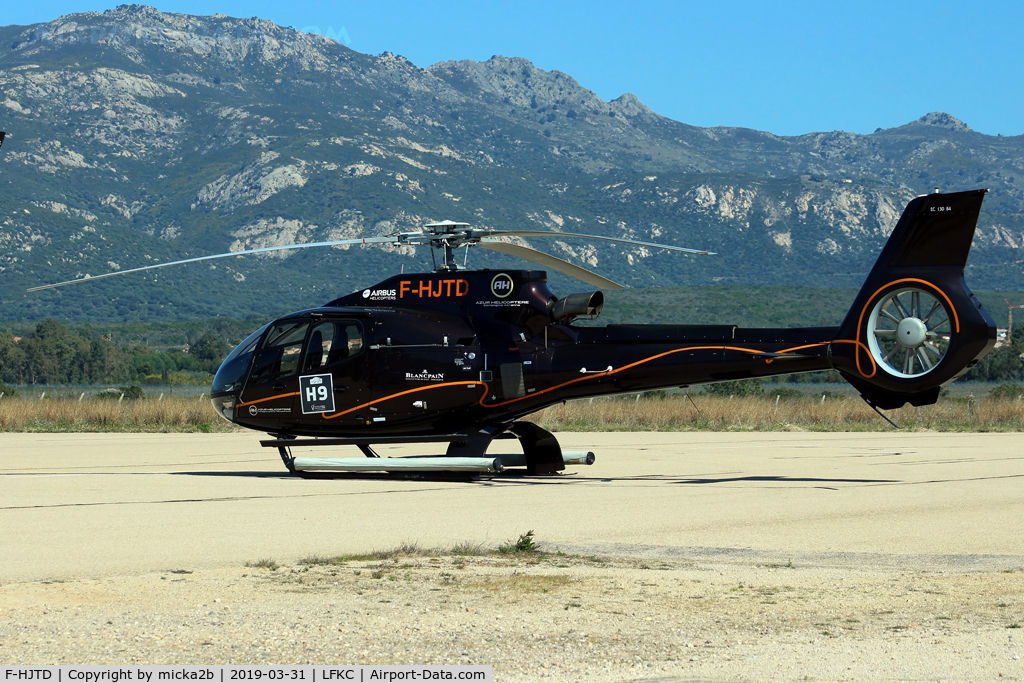 F-HJTD, 2009 Eurocopter EC-130B-4 (AS-350B-4) C/N 4772, Parked