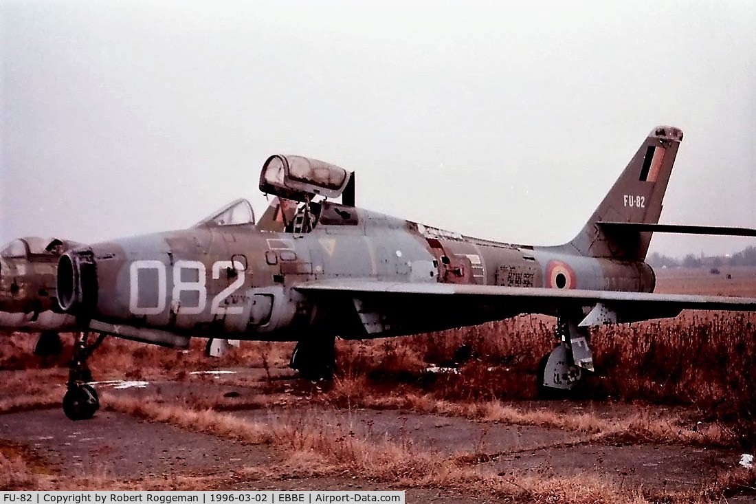 FU-82, Republic F-84F Thunderstreak C/N Not found (53-6587/FU-82), DECOY.