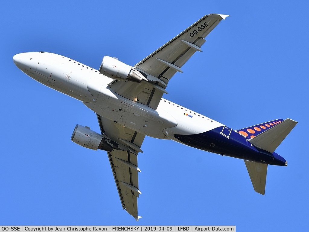 OO-SSE, 2006 Airbus A319-111 C/N 2700, SN3556 to Brussels (BRU) departure runway 29