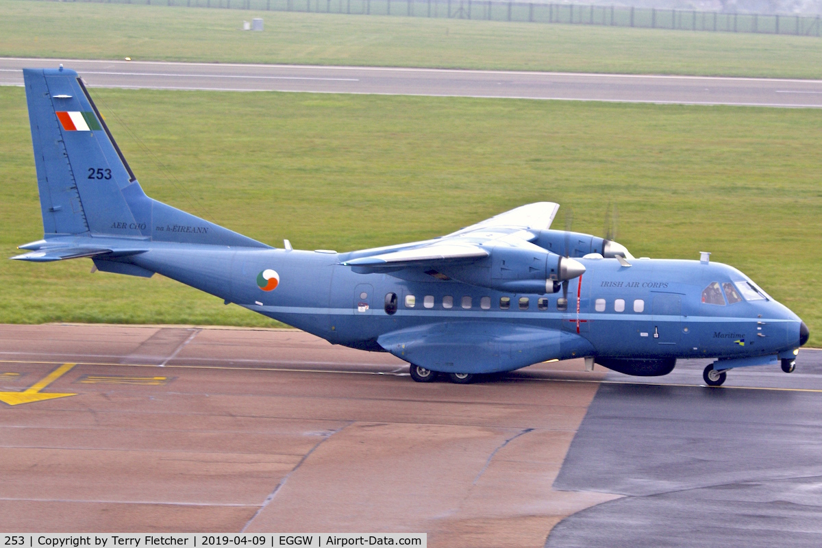 253, Airtech CN-235-100M C/N C094, at Luton